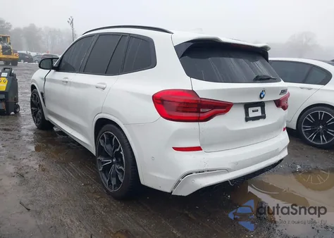 2020 BMW X3 M Competition z USA, uszkodzony, nr VIN 5YMTS0C08LLT10443